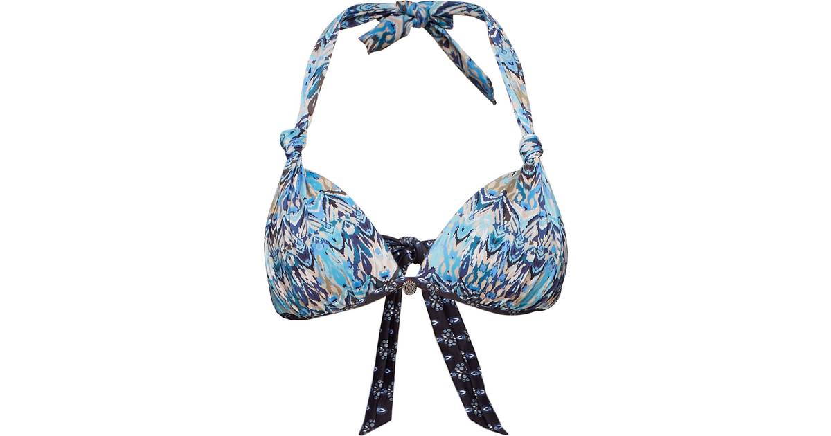 Odd Molly Mystic Halterneck Bikini Top - Mineral Blue • Pris »