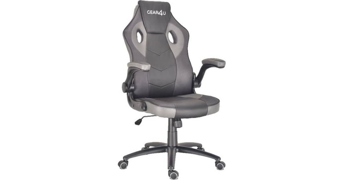 Gear4U Gambit Pro Gaming Chair - Black/Grey • Priser »