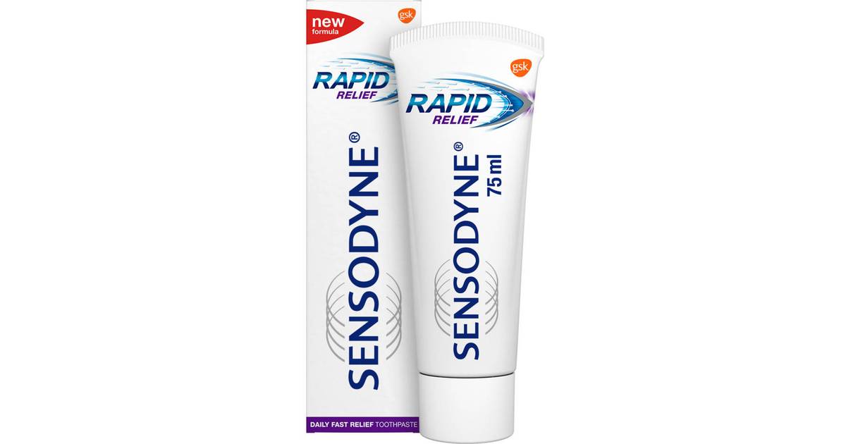 Sensodyne Rapid Relief 75ml (9 butikker) • Se priser »