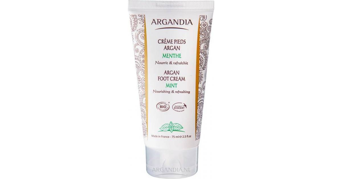 Argandia Foot Cream Mint 75ml • Se laveste pris nu