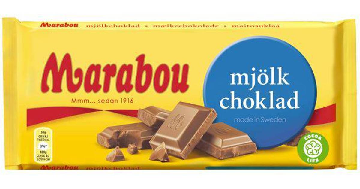 Marabou Milk Chocolate 200g • Se pris (2 butikker) hos PriceRunner »