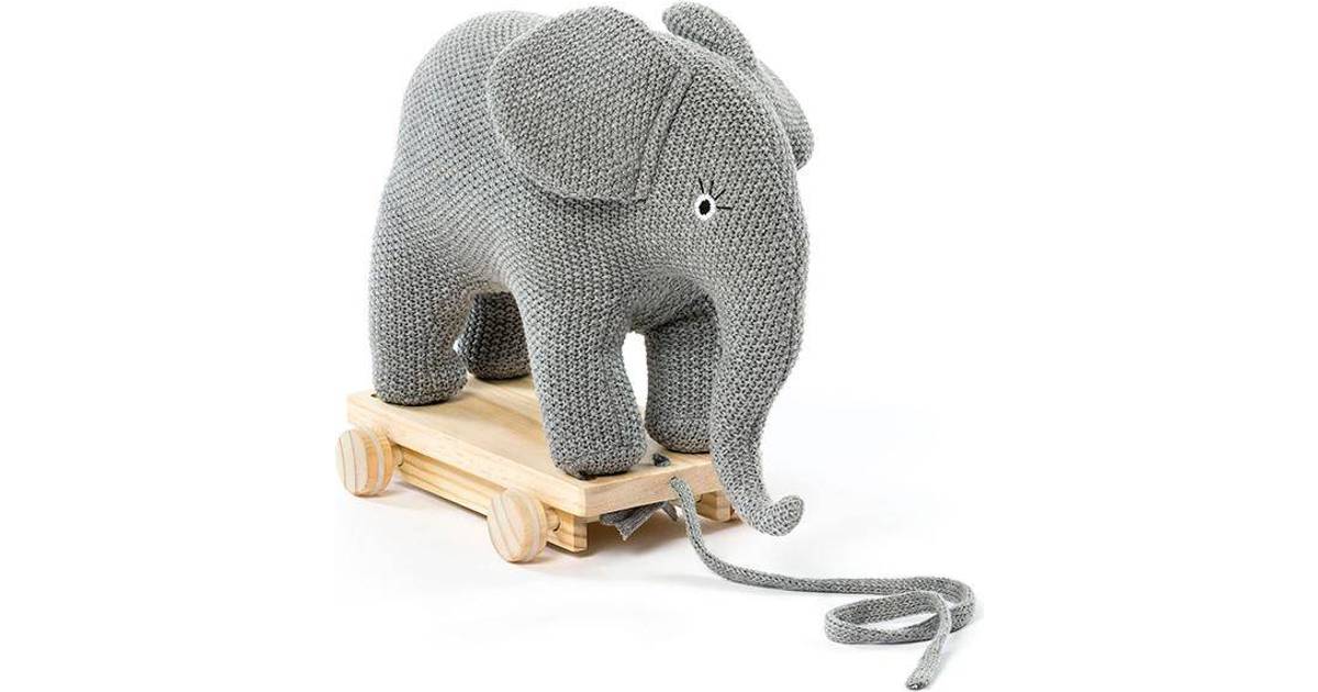 Smallstuff Pull Elephant 30cm • Se priser (8 butikker) »