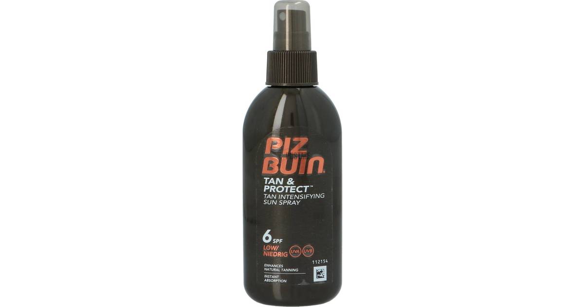 Piz Buin Tan & Protect Tan Intensifying Sun Spray SPF6 150ml • Pris »