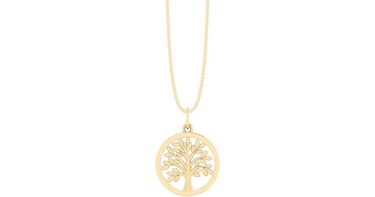 Smykkekæden Tree of Life Necklace - Gold • Se priser hos os »