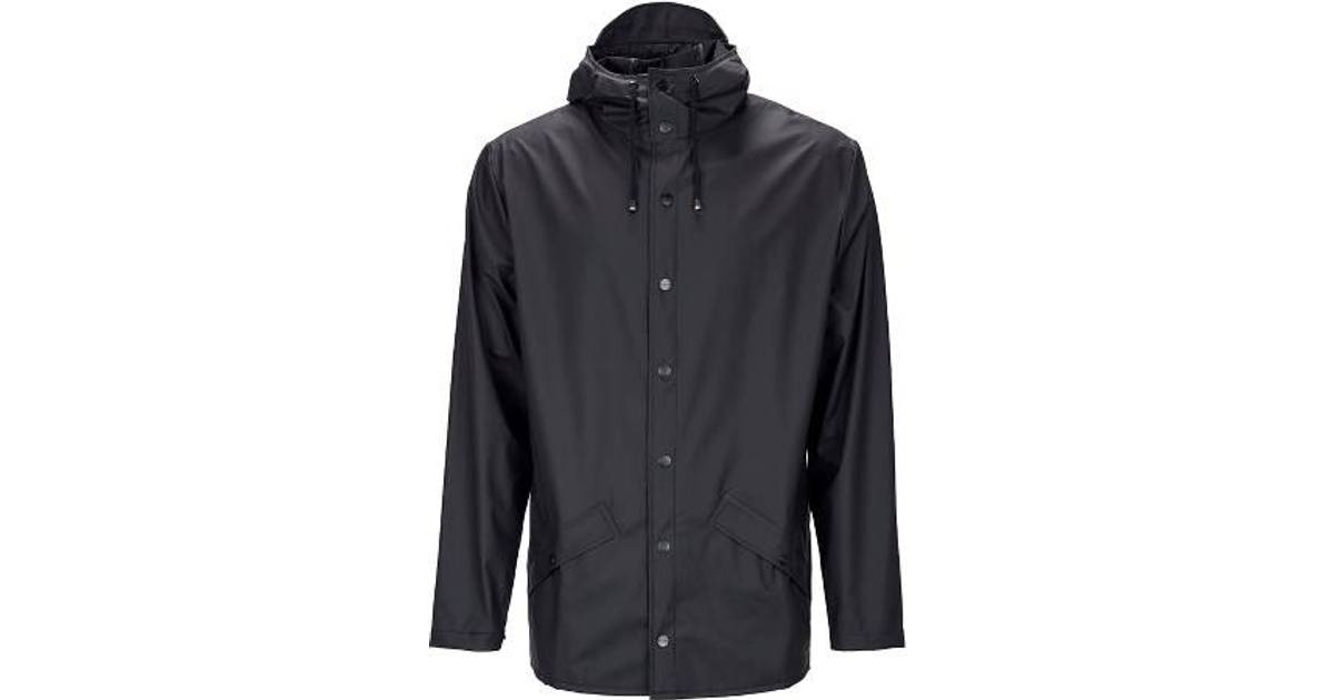 Rains Jacket Unisex - Black (26 butikker) • Se priser »