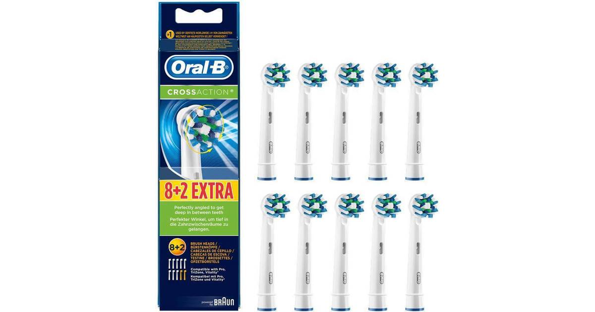 Oral-B CrossAction 10-pack (29 butikker) • PriceRunner »
