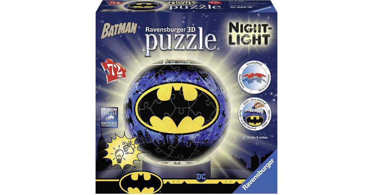 Ravensburger Nightlight Batman 72 brikker • Se pris »