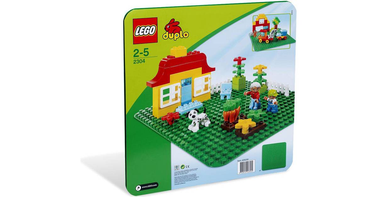 Lego Duplo Byggeplade Stor 2304 (40 butikker) • Priser »