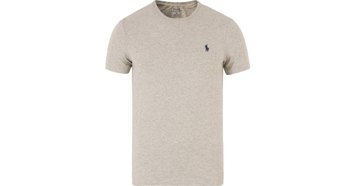 Polo Ralph Lauren Custom Slim Fit Bomuld T-shirt - Grå • Pris »