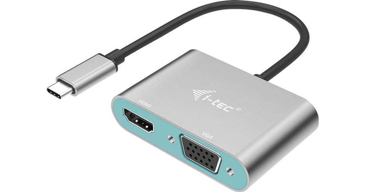 I-TEC USB C - HDMI/ VGA F-F Adapter • PriceRunner »
