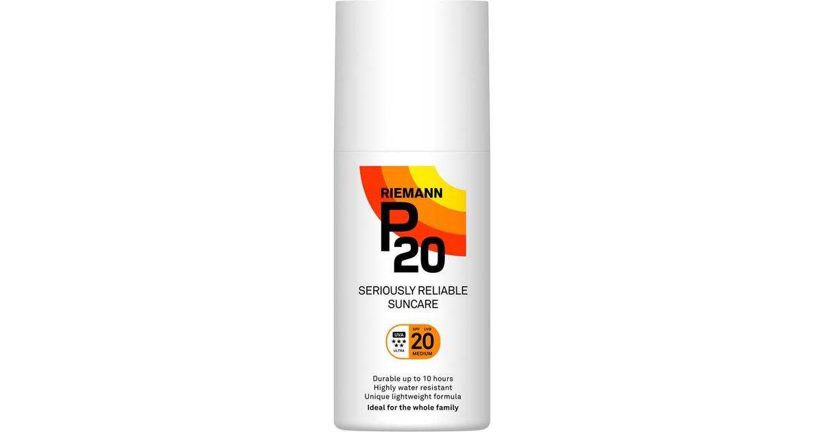 Riemann P20 Seriously Reliable Solbeskyttelses Spray SPF20 200ml • Pris »