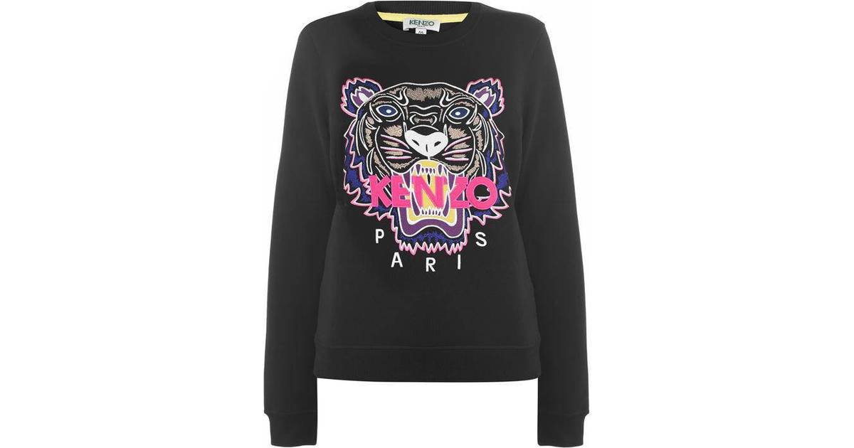 Kenzo Tiger Sweatshirt - Black (1 butikker) • Priser »