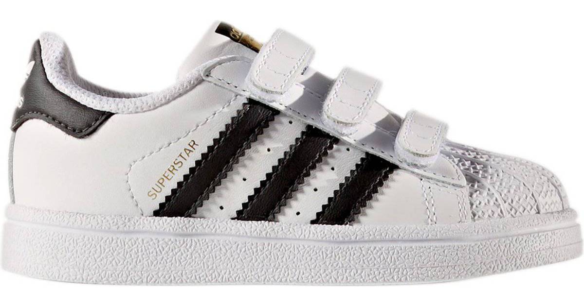 Adidas Originals Superstar CF Low Shoes - White/Core Black • Pris »