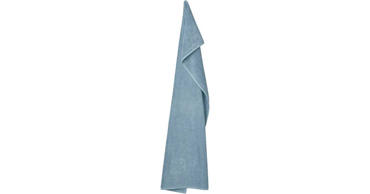 Georg Jensen Terry Badehåndklæde Blå (100x50cm) • Pris »
