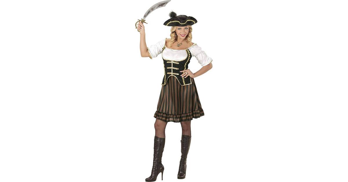 Widmann Kvindelig Pirat Kaptajn Kostume • Se priser »