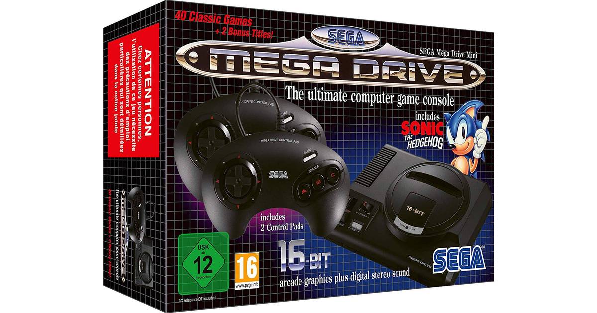 Sega Mega Drive Mini • Se pris (19 butikker) hos PriceRunner »