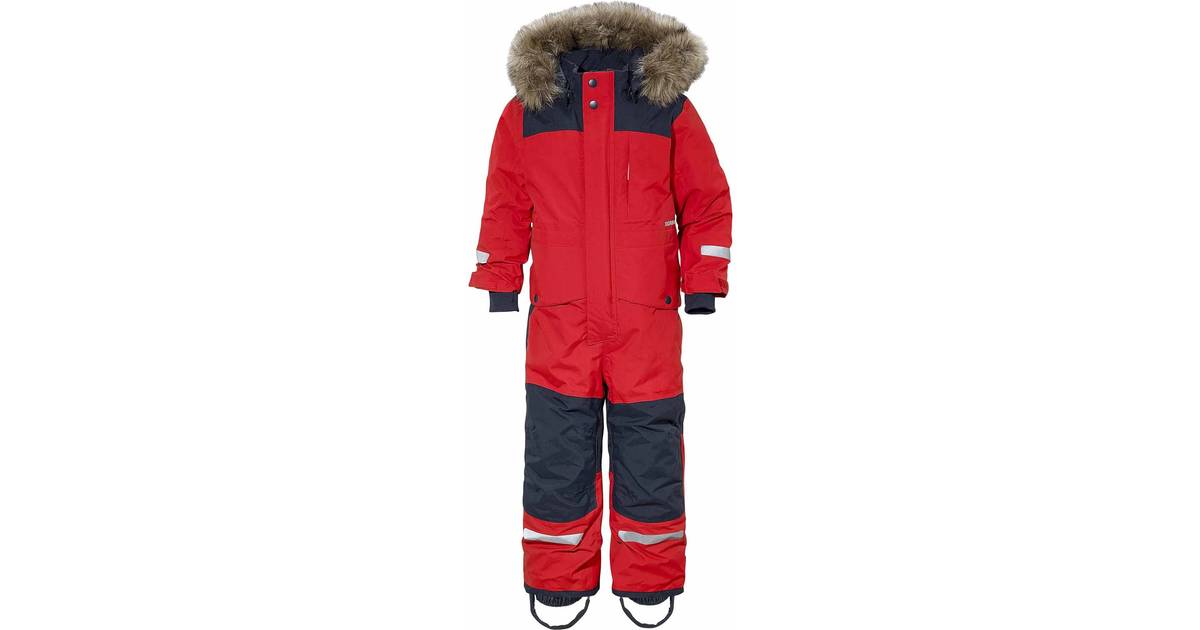 Didriksons Kid's Björnen Coverall - Chili Red (502677-314) • Se priser nu »