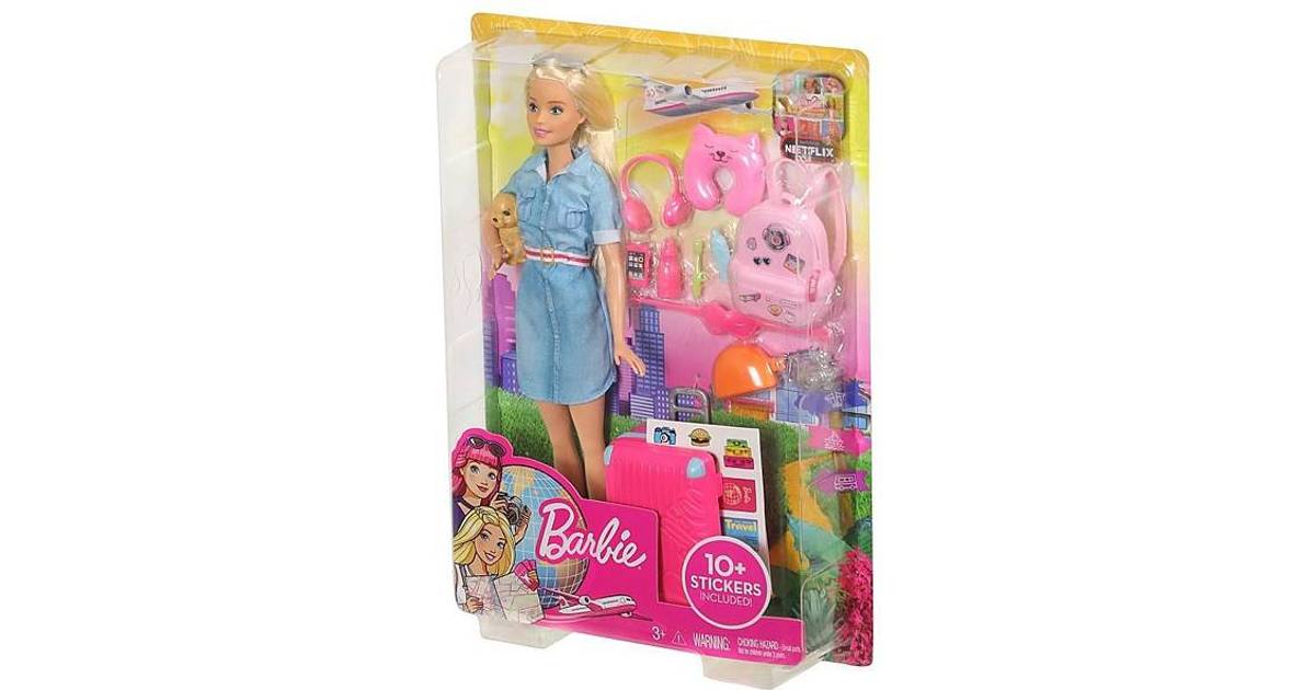 Barbie Travel Doll (12 butikker) • Se hos PriceRunner »