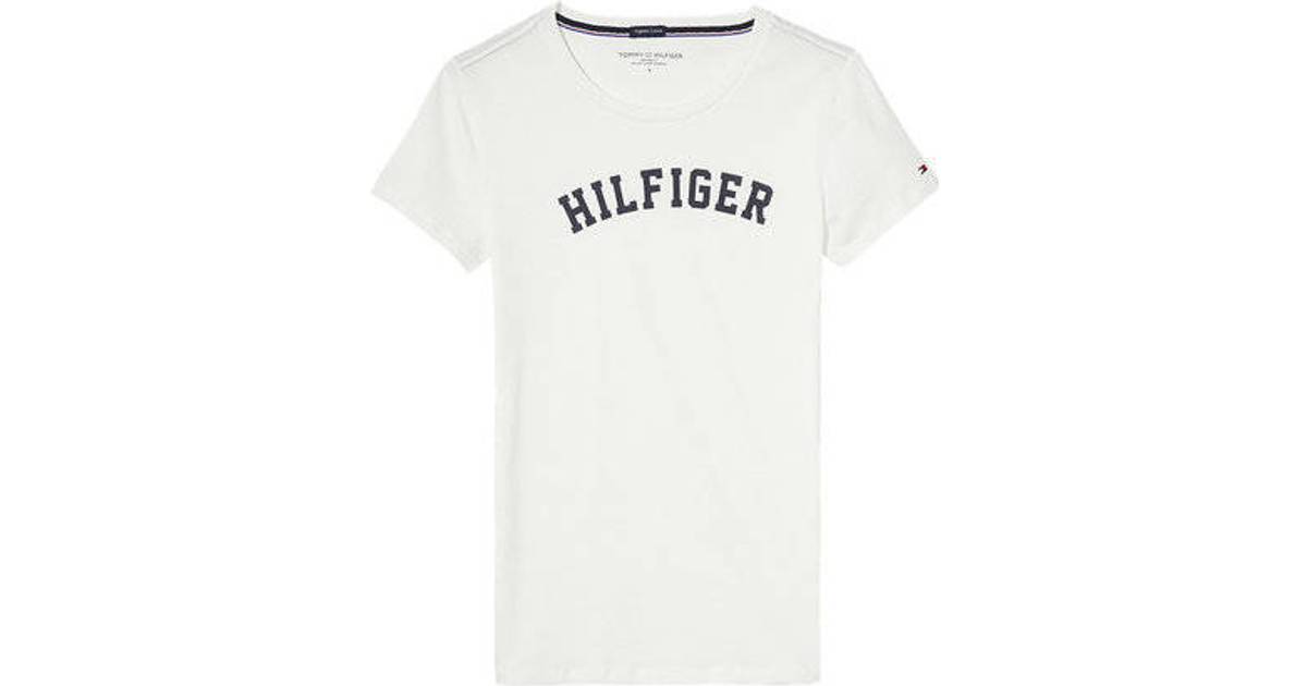 Tommy Hilfiger Iconic T-shirt - White • PriceRunner »