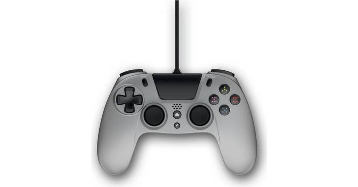 Gioteck VX4 Premium Wired Controller (PS4) - Silver • Pris »