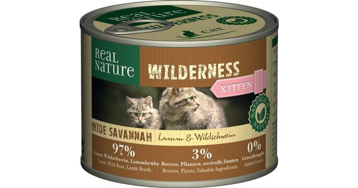 REAL NATURE Wilderness Wide Savannah Kitten 200g