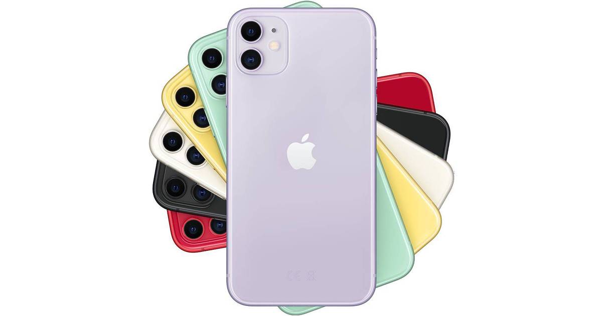 Apple iPhone 11 64GB • Se pris (67 butikker) hos PriceRunner »