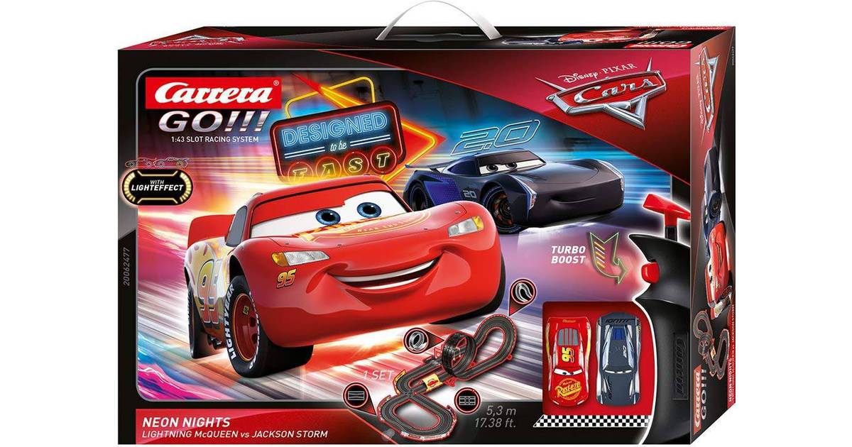 Carrera Disney Pixar Cars Neon Nights • PriceRunner »