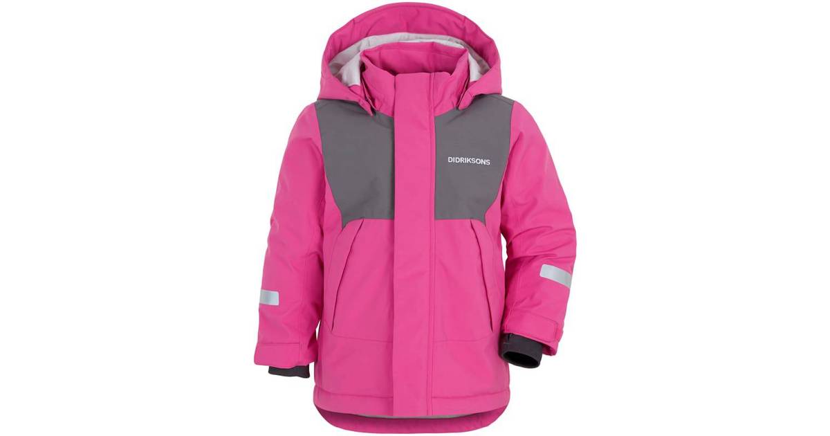 Didriksons Caspian Kid's Jacket - Plastic Pink (502653-322) • Pris »