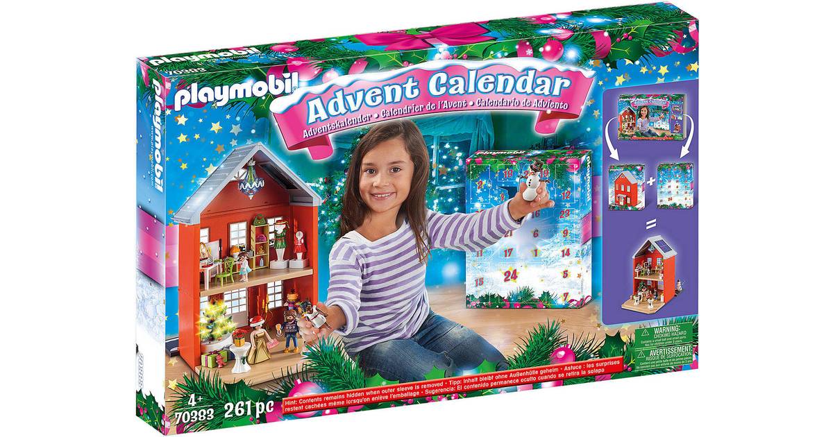 Playmobil Jul i Byhuset Julekalender 70383 • Priser »
