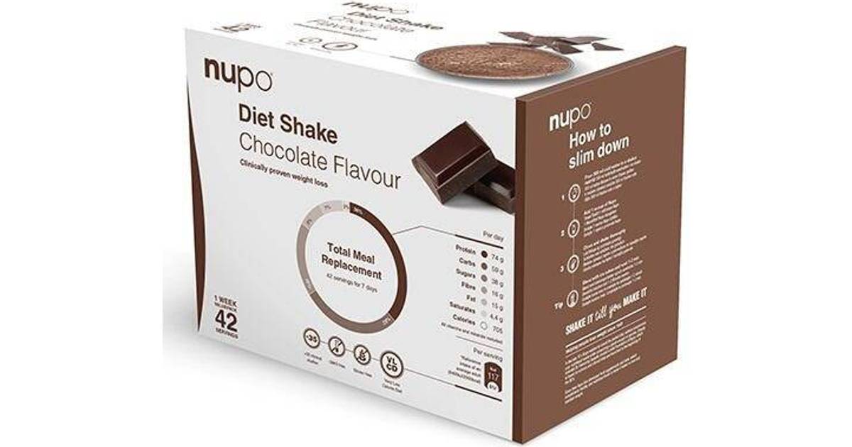 Nupo Diet Shake Chokolade 1.3kg • Se priser (10 butikker) »