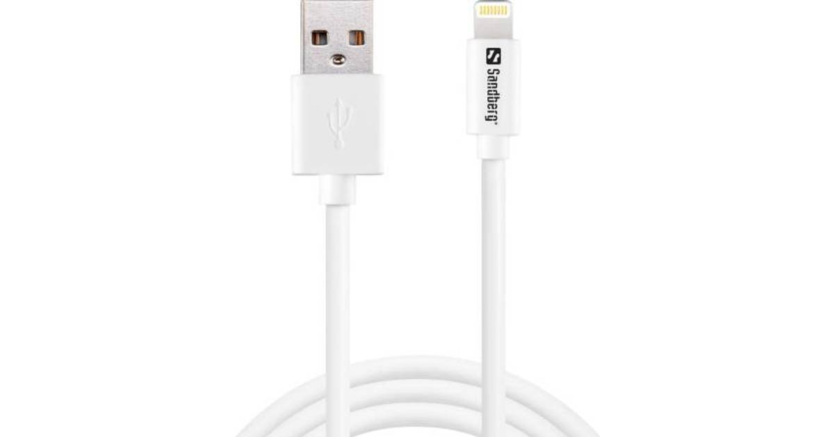 Sandberg USB A - Lightning 2m (22 butikker) • Se priser »