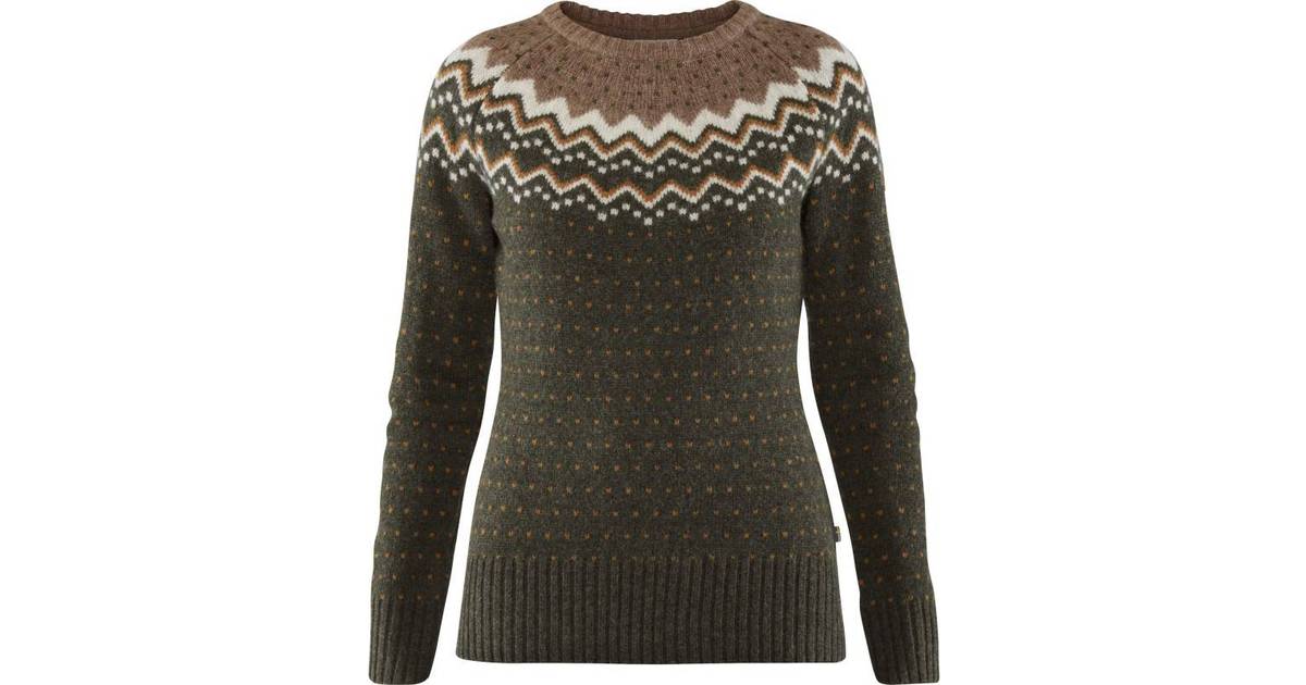 Fjällräven Övik Knit Sweater W - Deep Forest • Pris »