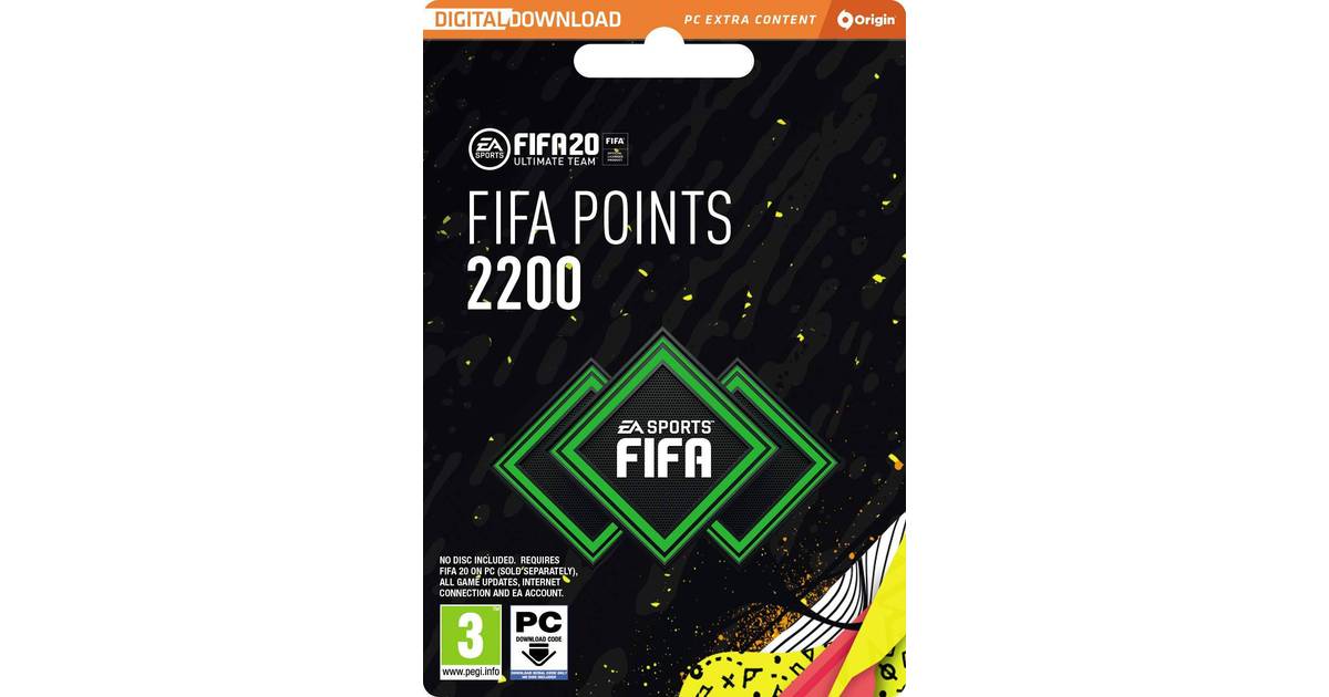 Electronic Arts FIFA 20 - 2200 Points - PC • Priser »
