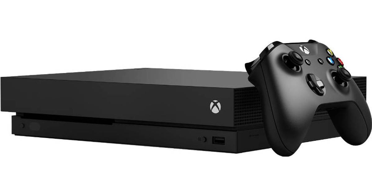 Microsoft Xbox One X 1TB - Black Edition • Se pris »