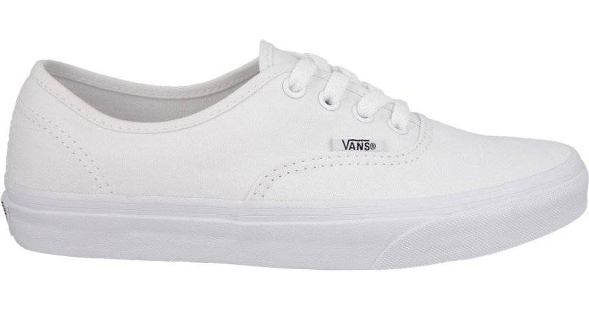 Vans Authentic - True White • Se pris (10 butikker) hos PriceRunner »