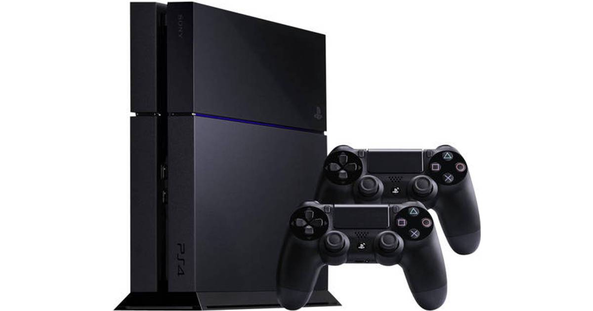 Sony PlayStation 4 Slim 1TB - 2x DualShock 4 V2 • Se priser hos os »