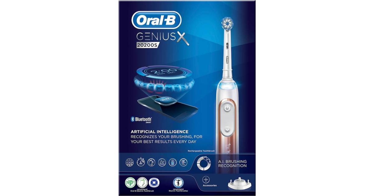 Oral-B Genius X 20200S (12 butikker) • Se PriceRunner »