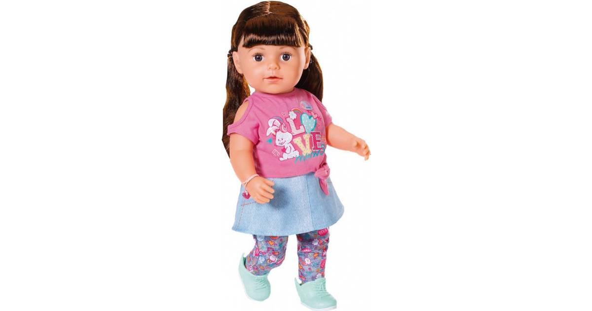 Baby Born Soft Touch Sister Doll 43cm • Se priser (10 butikker) »