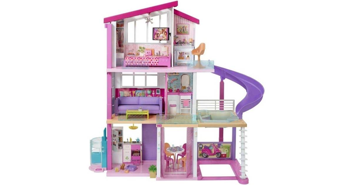 Barbie DreamHouse • Se priser (7 butikker) • Sammenlign her