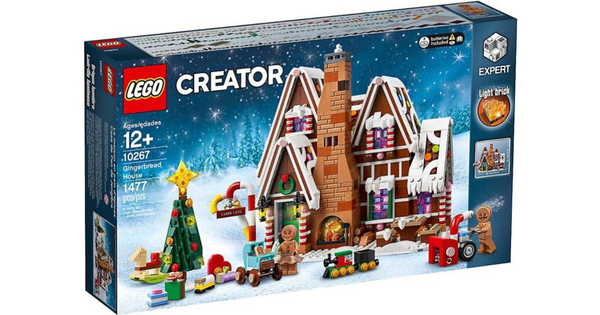 Gå en tur kurve Uoverensstemmelse Lego Creator Gingerbread House 10267 • PriceRunner »