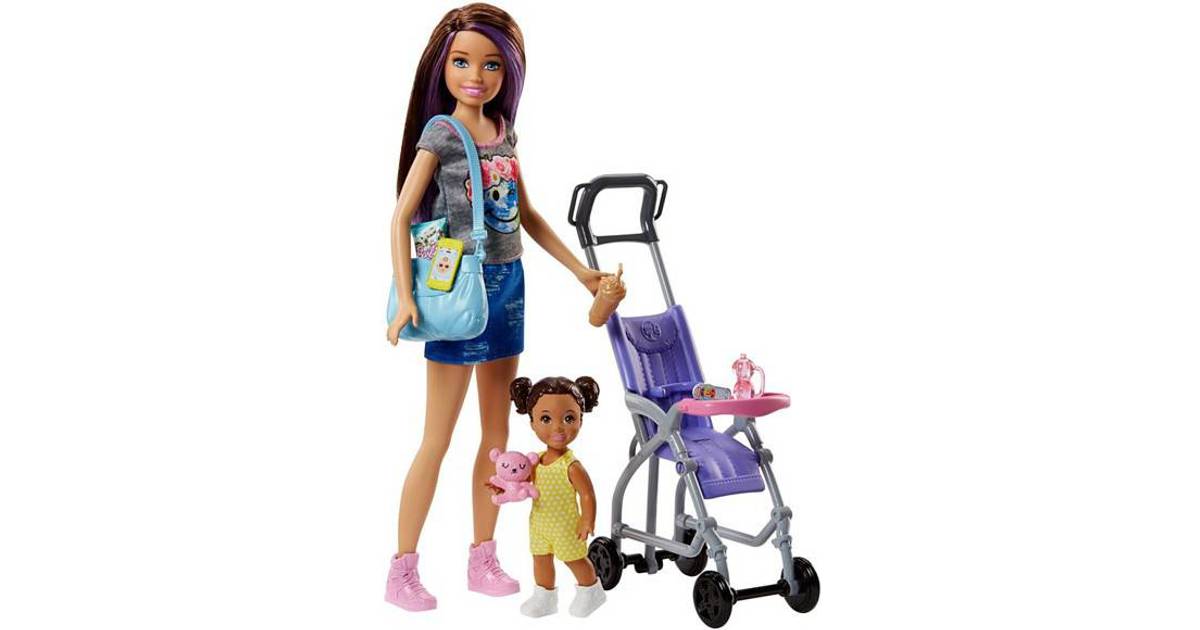 Mattel Barbie Skipper Babysitters Dukke Legesæt • Se priser hos os »