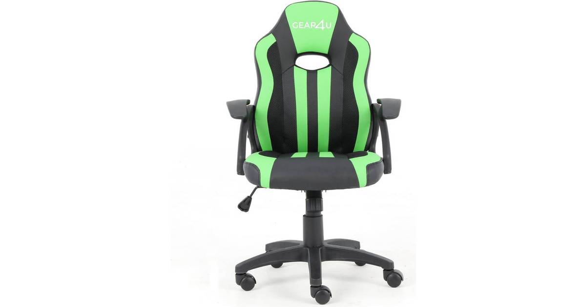 Gear4U Junior Hero Gaming Chair - Black/Green • Pris »