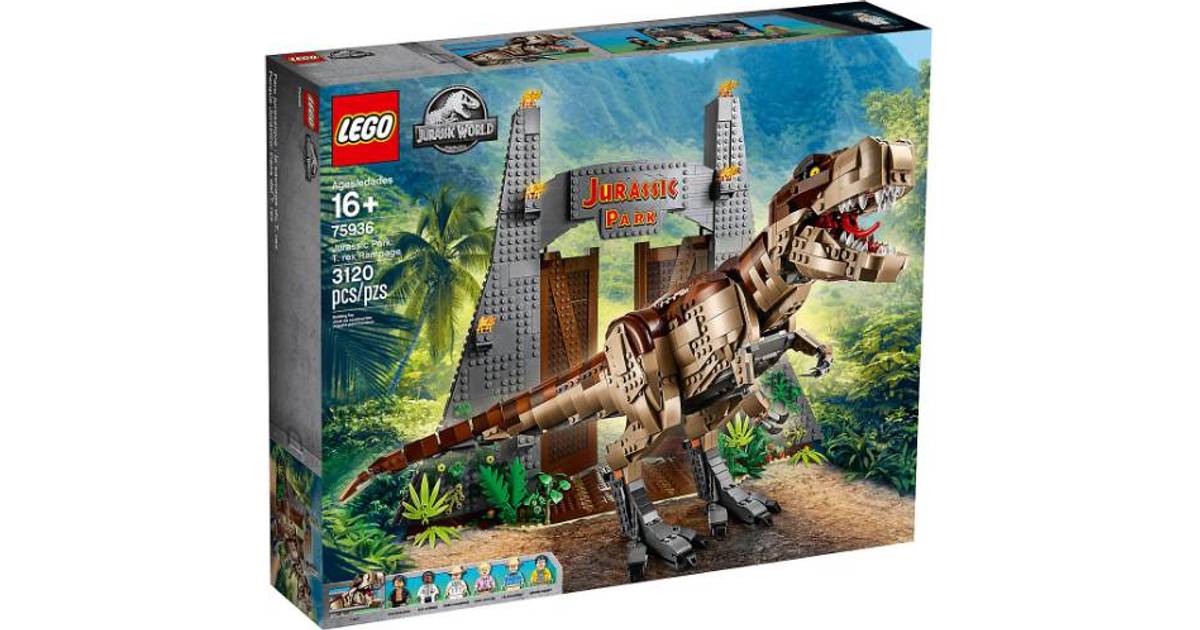 Lego Jurassic Park: T. rex-ravage 75936 • Se priser »