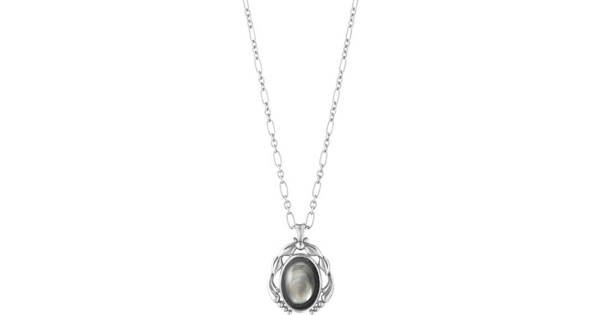 Georg Jensen Heritage 2020 Necklace - Silver/Pearl • Se priser hos os »