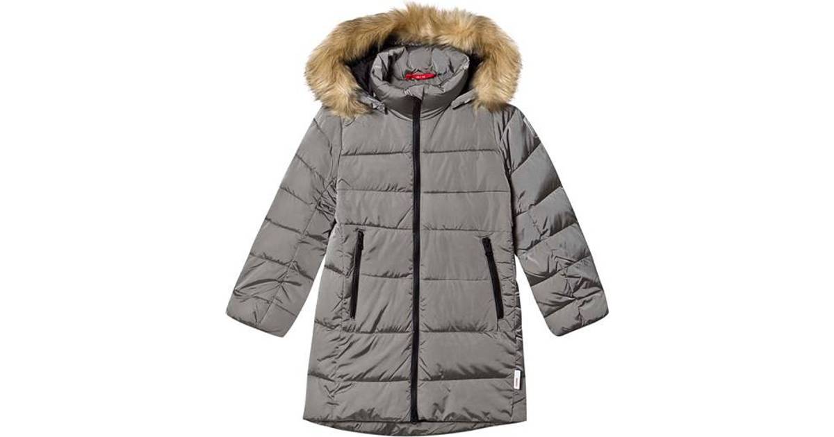 Reima Lunta Juniors' Long Winter Jacket - Soft Grey (531416-9370) • Se  priser nu »