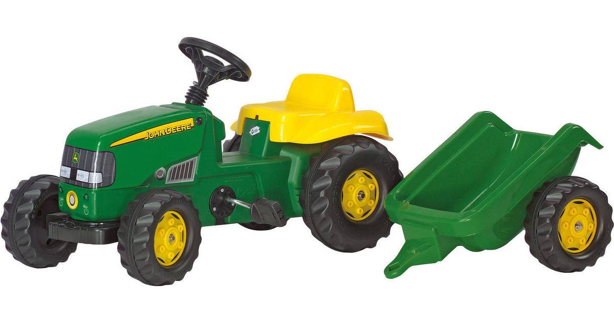 Rolly Toys Rolly Kid John Deere Traktor & Trailer • Pris »