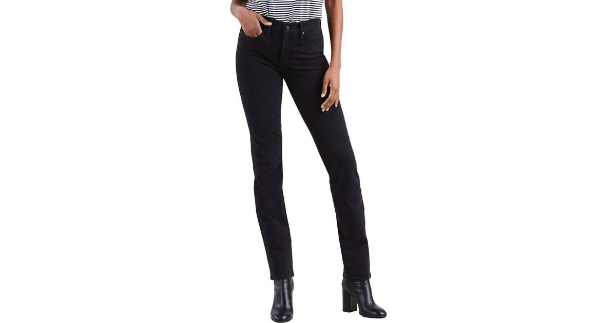Levi's 312 Shaping Slim Jeans - Black • PriceRunner »