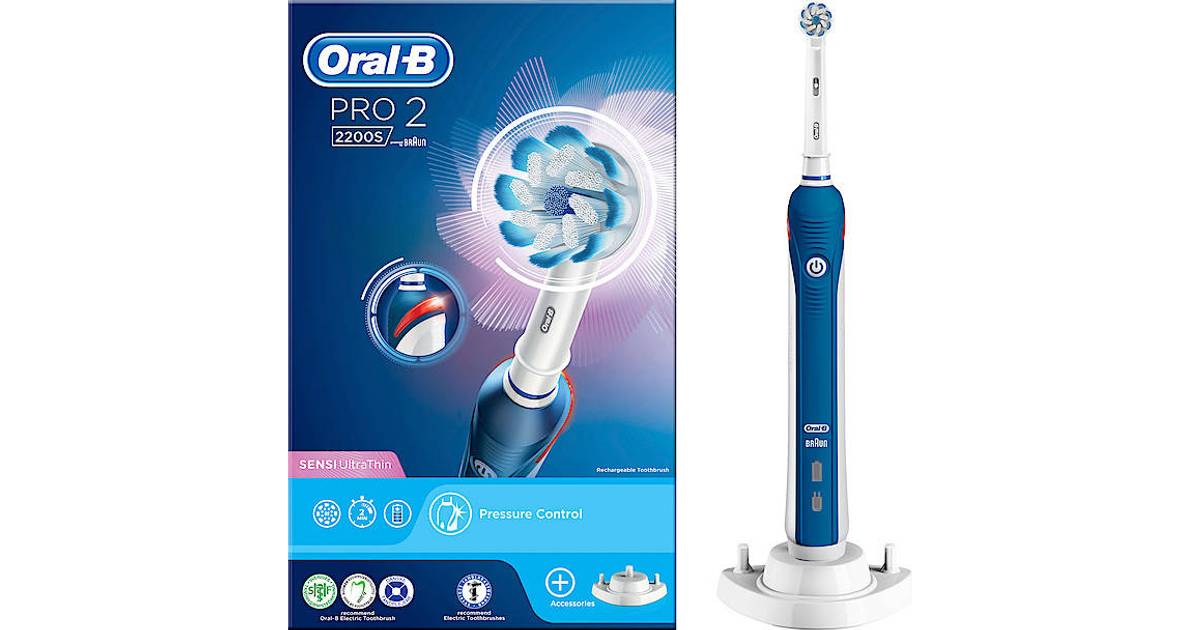 Oral-B Pro 2 2200S Sensi Ultrathin • Se priser (8 butikker) »