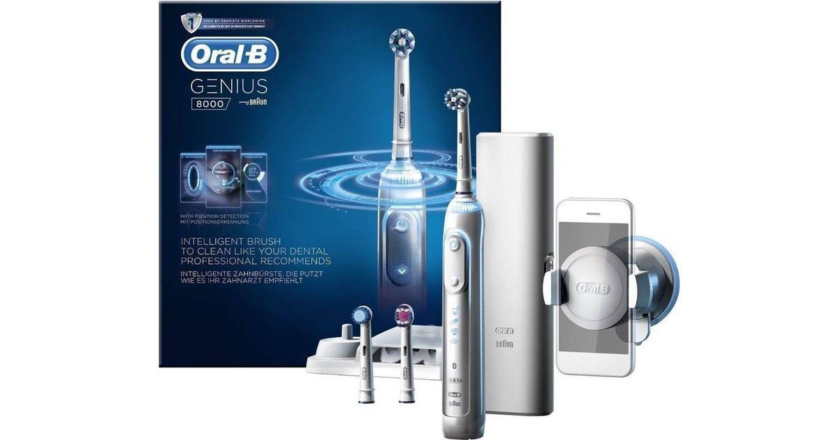 Oral-B Genius 8000 • Se billigste pris (23 butikker) hos PriceRunner »