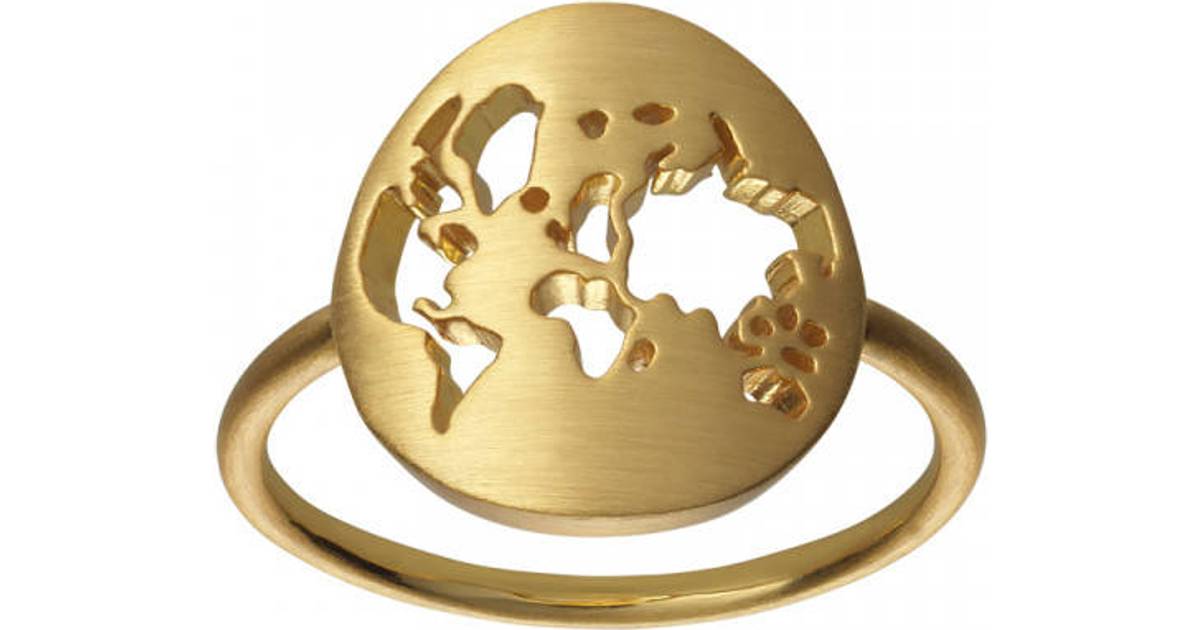 ByBiehl Beautiful World Ring - Gold • PriceRunner »
